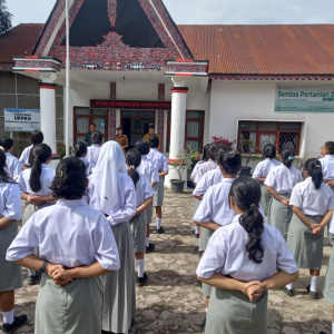 Apel Seleksi Paskibra Kecamatan Laguboti