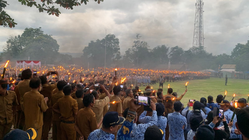 Pelaksanaan Taptu Kecamatan Laguboti