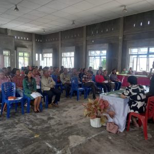 Kebaktian di Lingkungan Kecamatan Laguboti