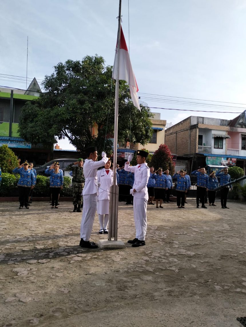 Upacara Memperingati Hari Lahir Pancasila di Kecamatan Laguboti Tahun 2024