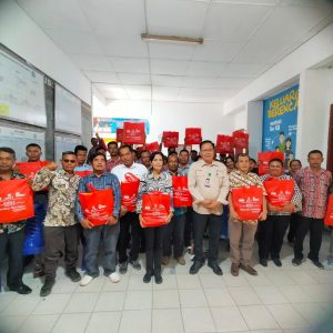 Penyerahan SPPT PBB-P2 di Kecamatan Laguboti