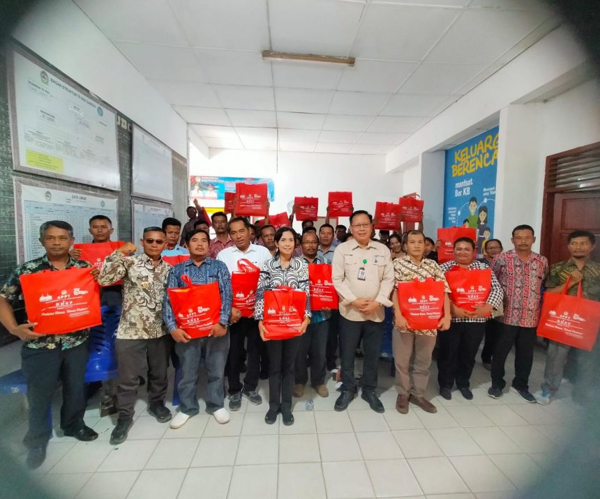 Penyerahan SPPT PBB-P2 di Kecamatan Laguboti