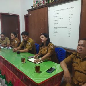 Rapat Koordinasi bersama Sekretaris Lurah dan Sekretaris Desa