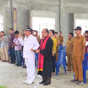 Pelantikan dan Pengambilan Sumpah Janji Kepala Desa Sibuea Pengganti Antar Waktu Desa Sibuea