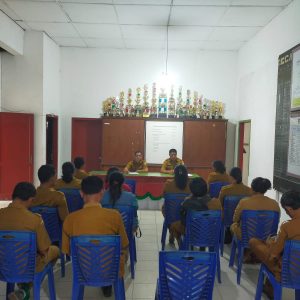 Rapat Koordinasi bersama Sekdes/Seklur se-Kecamatan Laguboti