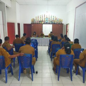 Rapat Koordinasi bersama Sekdes/Seklur se-Kecamatan Laguboti